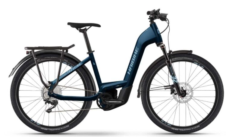 Bicicleta electrica de trekking Haibike Trekking 8 Low i720Wh Ink 2023