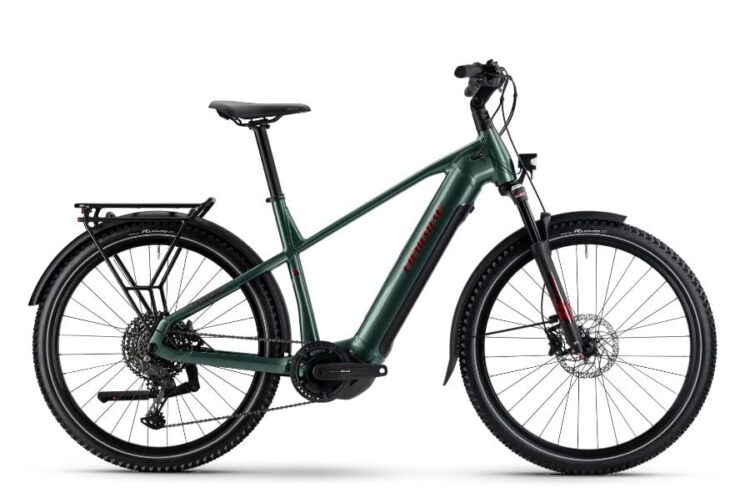 Bicicleta electrica de trekking Haibike Trekking 5 High i720Wh Olive 2025